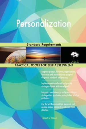Personalization Standard Requirements de Gerardus Blokdyk