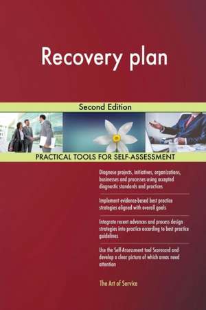 Recovery plan Second Edition de Gerardus Blokdyk