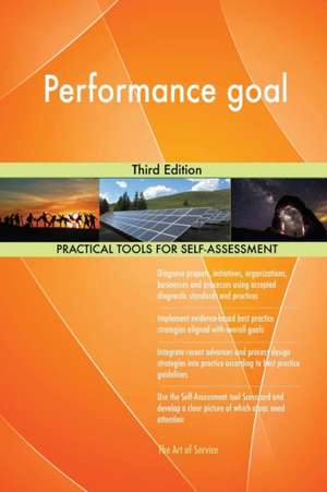 Performance goal Third Edition de Gerardus Blokdyk