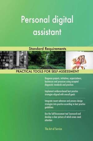 Personal digital assistant Standard Requirements de Gerardus Blokdyk