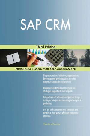 SAP CRM Third Edition de Gerardus Blokdyk