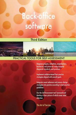 Back-office software Third Edition de Gerardus Blokdyk