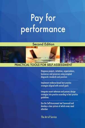 Pay for performance Second Edition de Gerardus Blokdyk