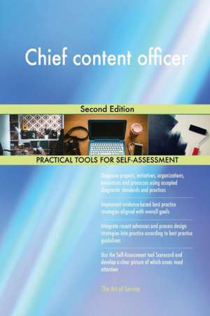 Chief content officer Second Edition de Gerardus Blokdyk