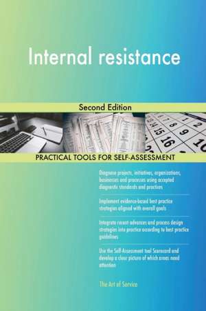 Internal resistance Second Edition de Gerardus Blokdyk