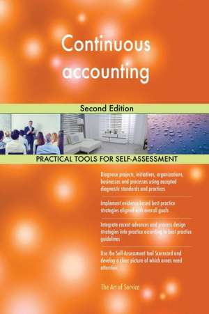 Continuous accounting Second Edition de Gerardus Blokdyk