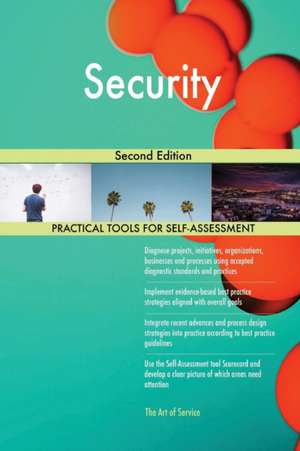 Security Second Edition de Gerardus Blokdyk