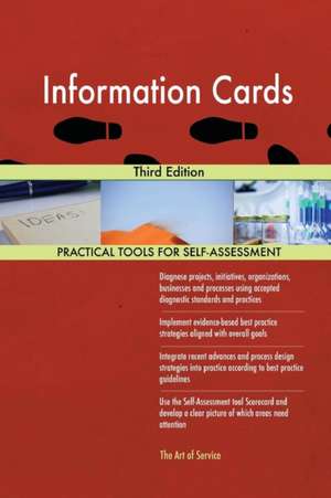 Information Cards Third Edition de Gerardus Blokdyk