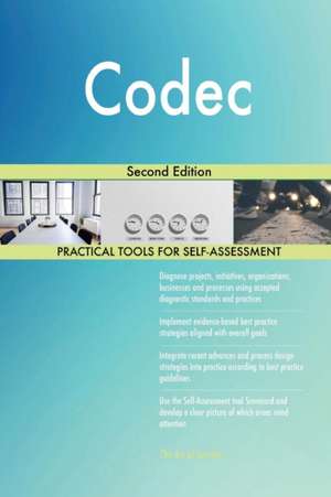 Codec Second Edition de Gerardus Blokdyk