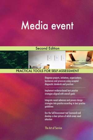 Media event Second Edition de Gerardus Blokdyk