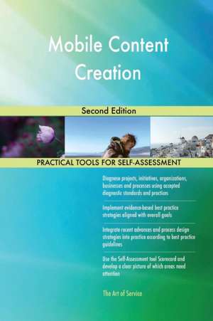 Mobile Content Creation Second Edition de Gerardus Blokdyk