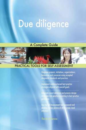 Due diligence A Complete Guide de Gerardus Blokdyk