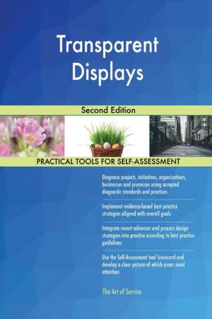 Transparent Displays Second Edition de Gerardus Blokdyk