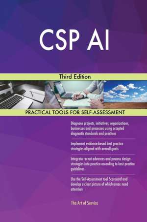 CSP AI Third Edition de Gerardus Blokdyk