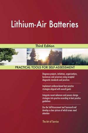 Lithium-Air Batteries Third Edition de Gerardus Blokdyk