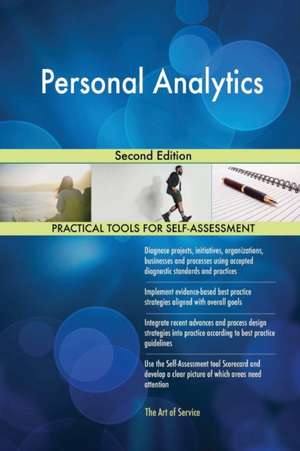 Personal Analytics Second Edition de Gerardus Blokdyk