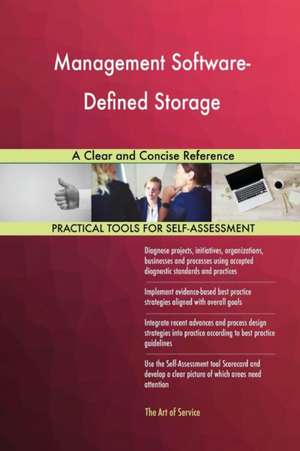 Management Software-Defined Storage A Clear and Concise Reference de Gerardus Blokdyk
