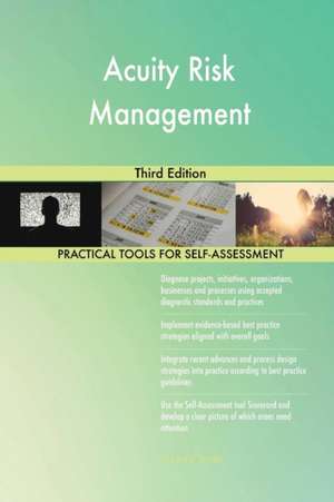 Acuity Risk Management Third Edition de Gerardus Blokdyk