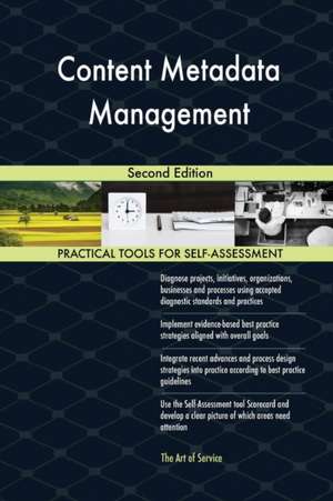 Content Metadata Management Second Edition de Gerardus Blokdyk