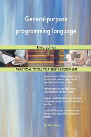 General-purpose programming language Third Edition de Gerardus Blokdyk