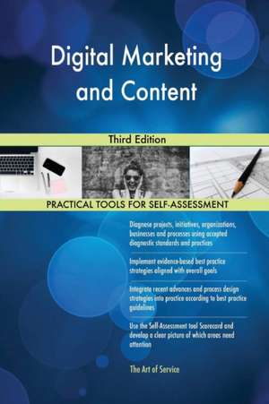 Digital Marketing and Content Third Edition de Gerardus Blokdyk