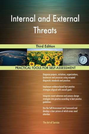 Internal and External Threats Third Edition de Gerardus Blokdyk