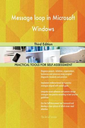 Message loop in Microsoft Windows Third Edition de Gerardus Blokdyk