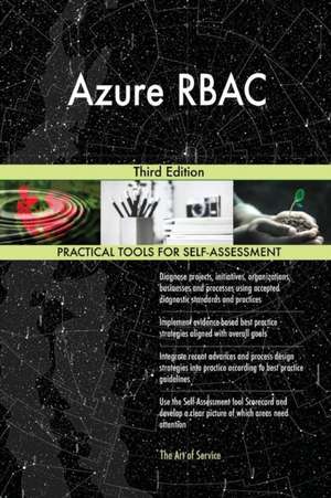 Azure RBAC Third Edition de Gerardus Blokdyk