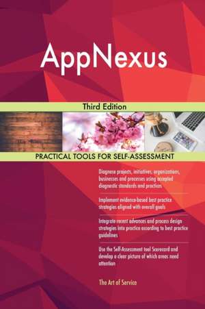 AppNexus Third Edition de Gerardus Blokdyk