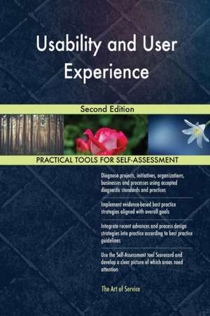Usability and User Experience Second Edition de Gerardus Blokdyk
