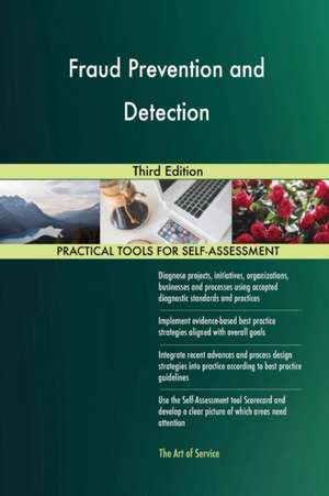 Fraud Prevention and Detection Third Edition de Gerardus Blokdyk