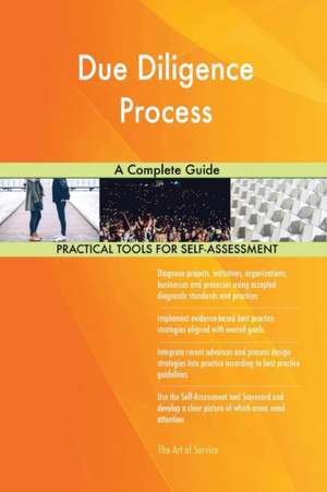 Due Diligence Process A Complete Guide de Gerardus Blokdyk