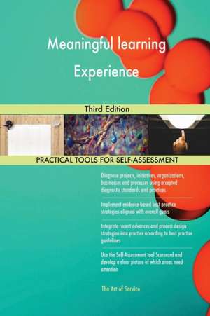 Meaningful learning Experience Third Edition de Gerardus Blokdyk