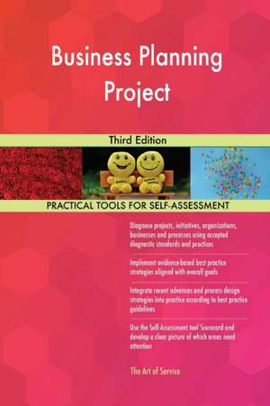 Business Planning Project Third Edition de Gerardus Blokdyk