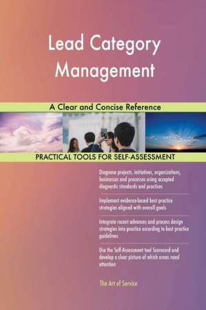 Lead Category Management A Clear and Concise Reference de Gerardus Blokdyk