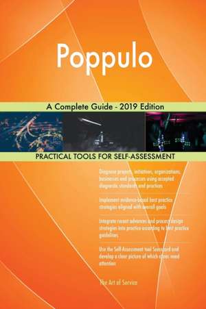 Poppulo A Complete Guide - 2019 Edition de Gerardus Blokdyk