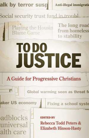 To Do Justice de Elizabeth Hinson-Hasty