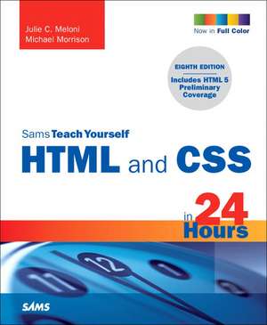 Sams Teach Yourself HTML and CSS in 24 Hours