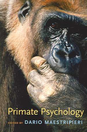 Primate Psychology de Dario Maestripieri