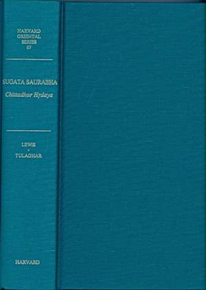 Sugata Saurabha – An Epic Poem from Nepal on the Life of the Buddha de Chittadhar Hrdaya