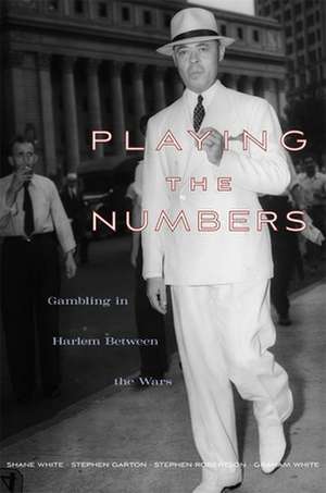 Playing the Numbers – Gambling in Harlem between the Wars de Shane White