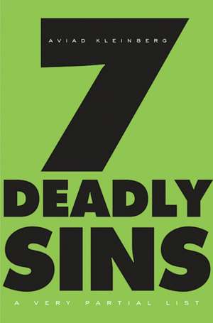 Seven Deadly Sins de Aviad Kleinberg