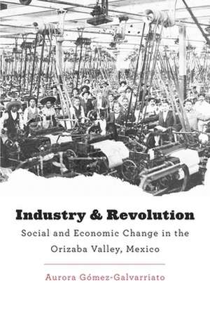 Industry and Revolution – Social and Economic Change in the Orizaba Valley, Mexico de Aurora Gómez–galvarria