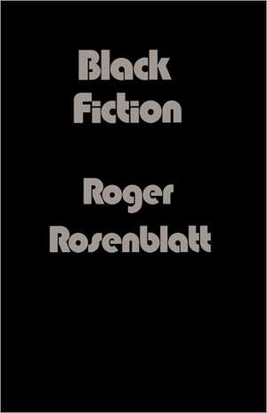 Black Fiction (Paper) de R Rosenblatt