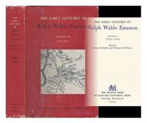 The Early Lectures of Ralph Waldo Emerson – 1838– 1838–1842 de Ralph Waldo Emerson