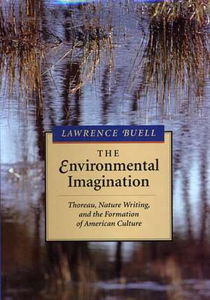 The Environmental Imagination – Thoreau, Nature Writing & the Formation of American Culture (Paper) de Lawrence Buell