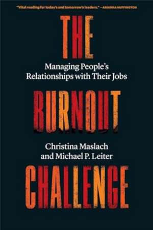 The Burnout Challenge de Christina Maslach