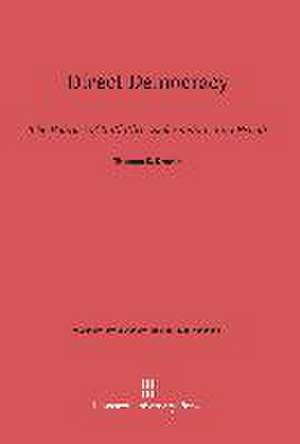 Direct Democracy de Thomas E. Cronin