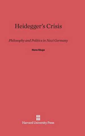 Heidegger's Crisis de Hans Sluga