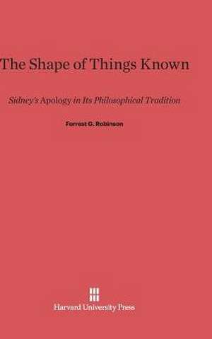 The Shape of Things Known de Forrest G. Robinson